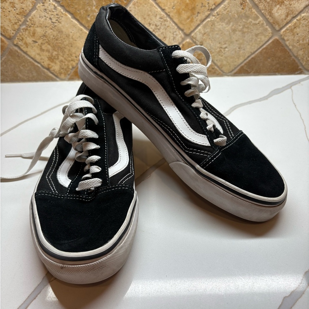 Black and White Sneakers